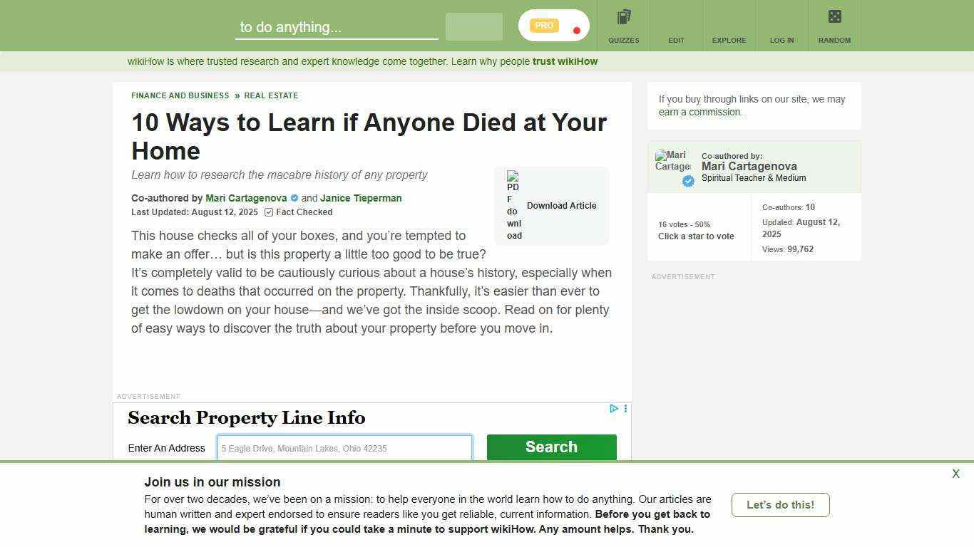 How to Find Out if Someone Died in Your House: 10 Effective Tools